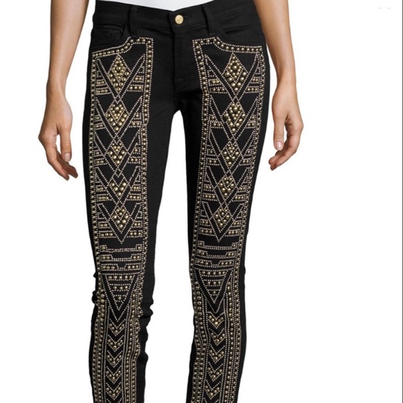7 For All Mankind studded jeans (size 27) NWT - Picture 1 of 3